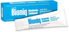 Load image into Gallery viewer, Bioniq Classic Biomimetic Toothpaste with 20% Hydroxyapatite, Fluoride & SLS Free, Hydroxyapatite Toothpaste Clinically Tested, For Daily Use, Morning & Night, 3.44 oz