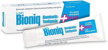 Load image into Gallery viewer, Bioniq Plus Biomimetic Toothpaste with 20% Hydroxyapatite for Teeth and Gums, Fluoride & SLS Free, Hydroxyapatite Toothpaste Clinically Tested, For Daily Use, Morning & Night, 3.44 oz