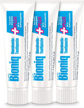 Load image into Gallery viewer, Bioniq Plus Biomimetic Toothpaste with 20% Hydroxyapatite for Teeth and Gums, Fluoride &amp; SLS Free, Hydroxyapatite Toothpaste Clinically Tested, For Daily Use, Morning &amp; Night, 3.44 oz
