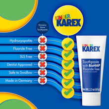 Load image into Gallery viewer, Kinder Karex Hydroxyapatite Kids Toddler Toothpaste I Fluoride Free I Clinically Tested I 2.3 oz
